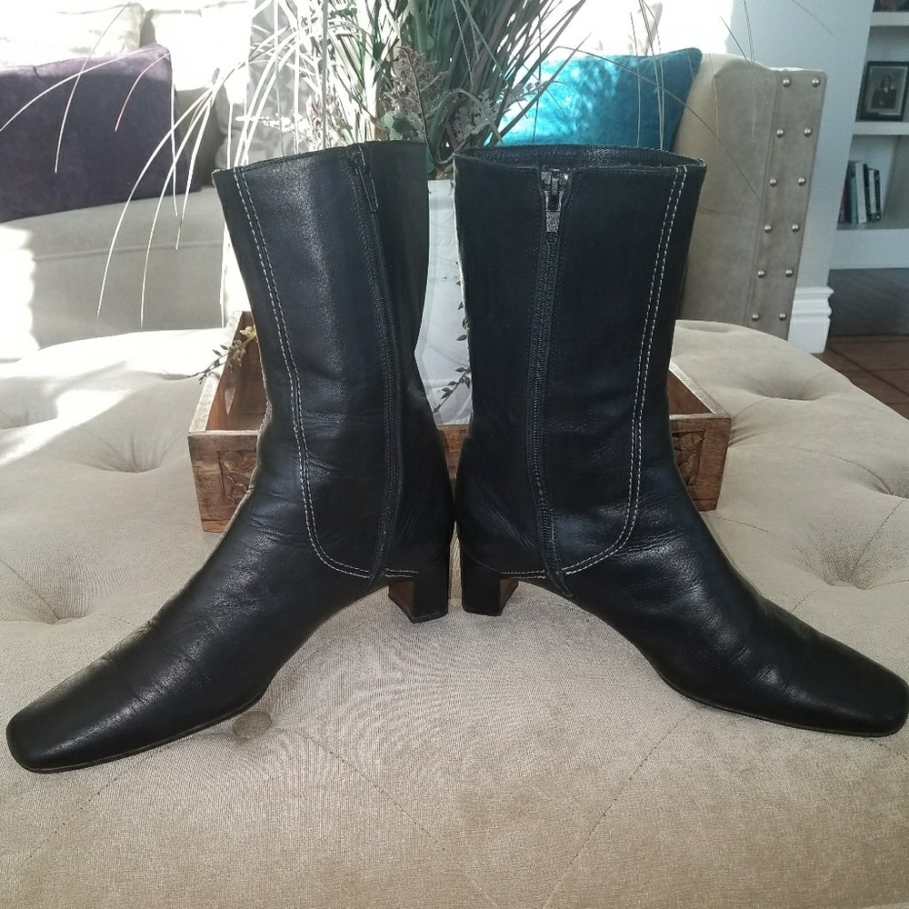 Cole Haan Italian leather boots
